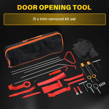 Load image into Gallery viewer, 31pcs Unlock Emergency Car Door Opening Roadside Tool Kit Air Wedge Pump Bag