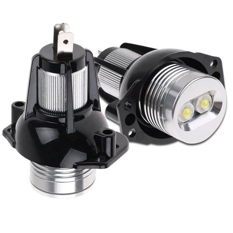 For E90 E91 3Series Angel Eye Halo Ring LED Light 6W Marker Bulb Xenon White ST