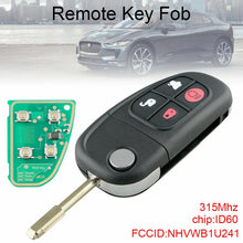 Load image into Gallery viewer, 4 Button Car Remote Key Fob 315Mhz for Jaguar X type S type XJ8 01-08 NHVWB1U241