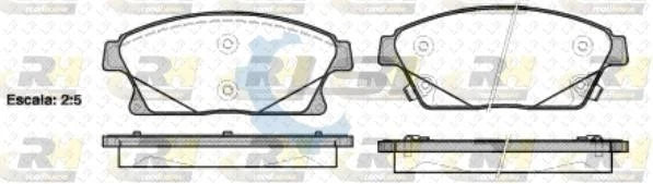 Front Bendix GCT Brake Pad and 276mm Rotors for Holden CRUZE 1.4 1.8 11-18