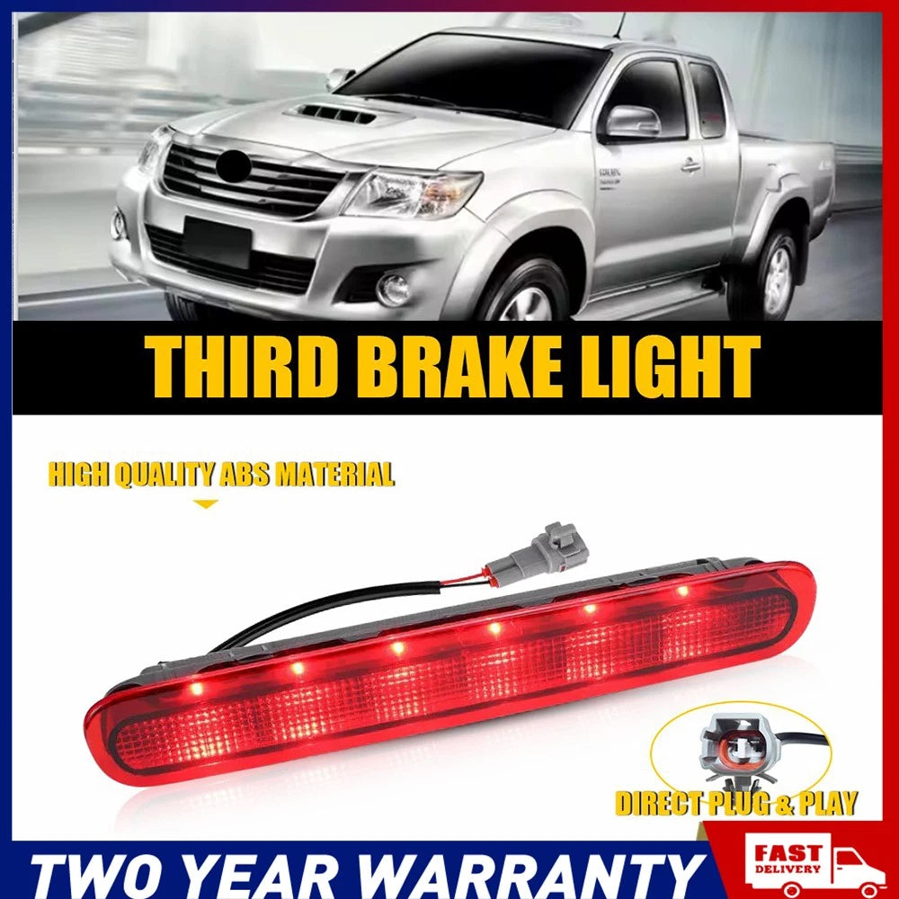 Red Smoked LED Tail Light Tailgate Brake Lamp For HILUX Vigo 05-14 81570-0K080 A
