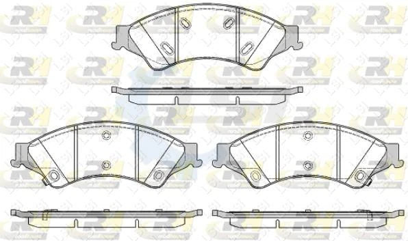 Front Heavy Duty Brake Pads and Disc Rotors for Ford RANGER PX T6 2011-18