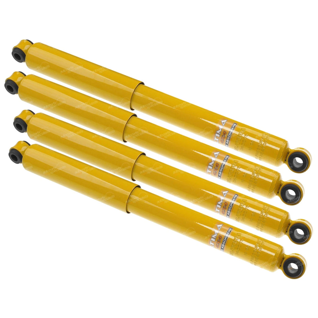 Front + Rear Extended Shock Absorbers for Daihatsu F10 F20 F50 F60 Scat F Series