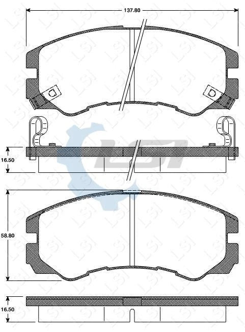 Front Brake Pads and Disc Rotors Set for Holden Rodeo TF 3.2L 02/98-02/03