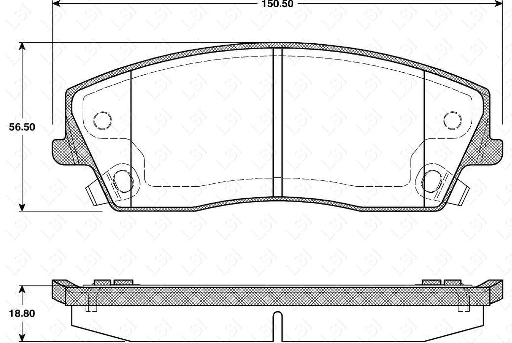 Genuine Roadhouse European Brake Pads Front [ 1126 08 ]