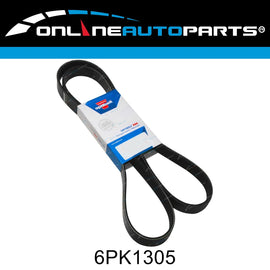 Engine Accessory Drive Fan Belt for Mazda 3 BK BL 4cyl 2.0L LF MZR LF 2004~2014