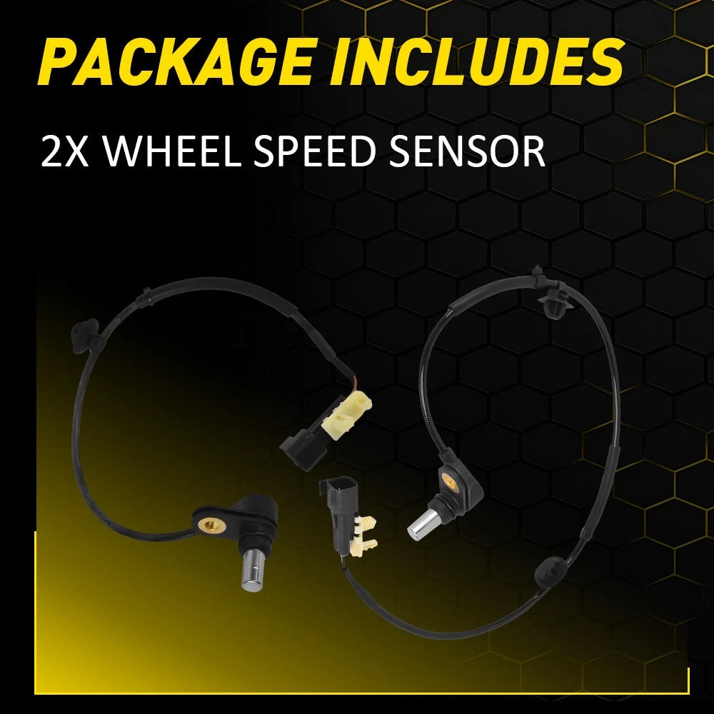 Rear ABS Wheel Speed Sensors Pair for Ford Ranger PX 3.2L 2011-2022
