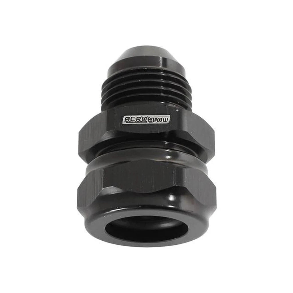 Aeroflow 3/8" Barb To -6AN Adapter Black