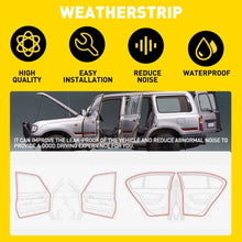 Load image into Gallery viewer, Door Window Seal Channel Kit for Toyota LandCruiser 80 Series