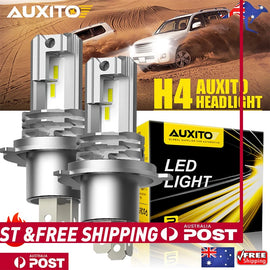 AUXITO H4 9003 HB2 Headlight Light Globe LED 60W High 6000K Low Beam Bulb White