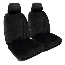 Sperling Getaway Neoprene Front Black - Black Stitch Seat Covers Suits CX-5 2...