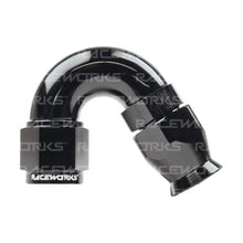 Load image into Gallery viewer, Raceworks Teflon Hose Fitting An-6 150 Deg