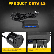 Load image into Gallery viewer, 4 Sensor Car Parking Reversing Alarm System Front Rear Buzzer Reverse Sensor Kit
