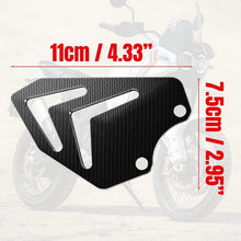 Load image into Gallery viewer, 2X CNC Billet Aluminum Passenger Heel Guards Matt For Ducati DesertX 2022+ Black
