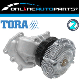 Water Pump + Fan Clutch for Navara D22 2001-2007 4cyl ZD30DDT 3.0L Diesel Engine
