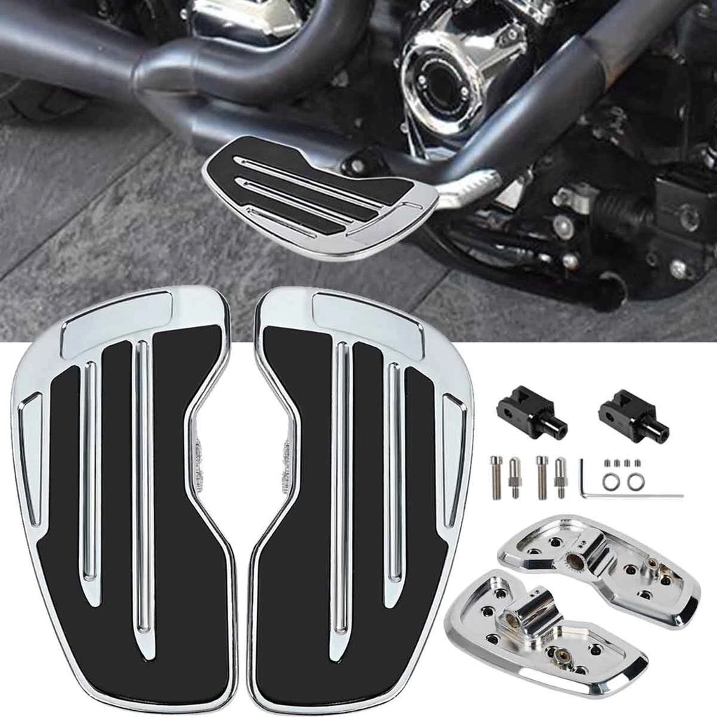 Front Floorboards Foot Pegs For Harley Softail Breakout Low Rider Street Bob 18+