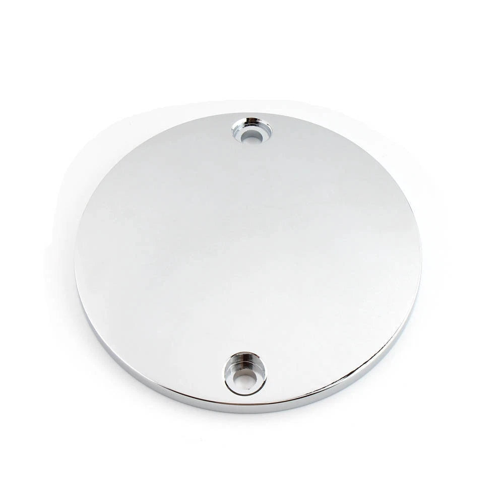 Ignition Timing Points Cover 2 Holes for Harley Big Twin 70-99 Sportster Chrome