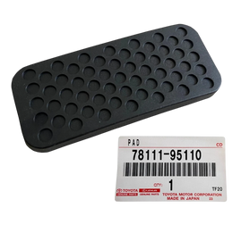 Genuine Toyota LandCruiser 60 70 75 Series throttle accelerator pedal rubber pad
