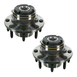 Pair Front Wheel Bearing Hub For Ford F250 F350 RM RN No ABS Single Rear Wheel