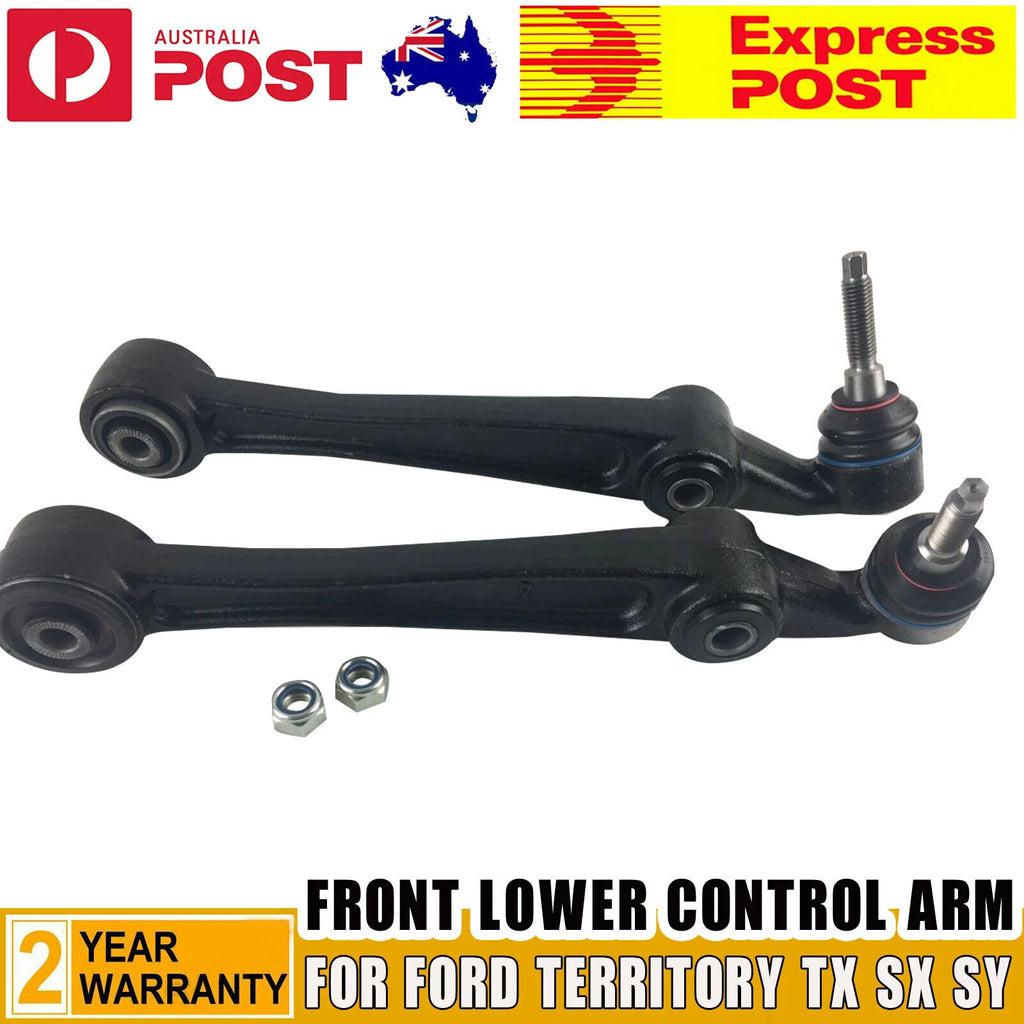 LH+RH Front Lower Control Arms Ball Joints for Ford Territory TX SX SY 2WD AWD