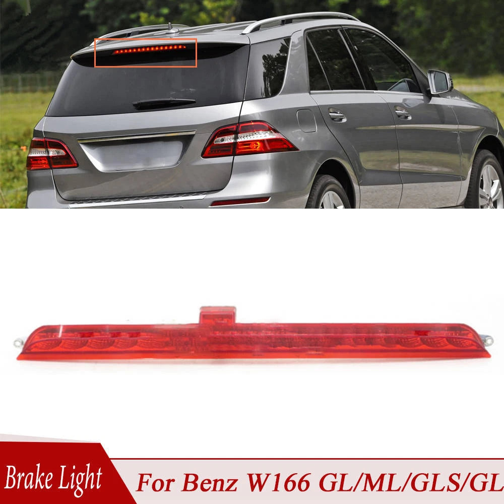 1668200056 LED Red Rear 3rd Light Brake Stop Lamp For Benz W166 GL ML GLS GLE ST