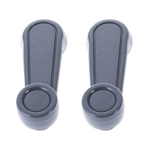 Load image into Gallery viewer, 2pc Left &amp; Right Manual Window Crank Handle Grey for Toyota Landcruiser &amp; Hilux