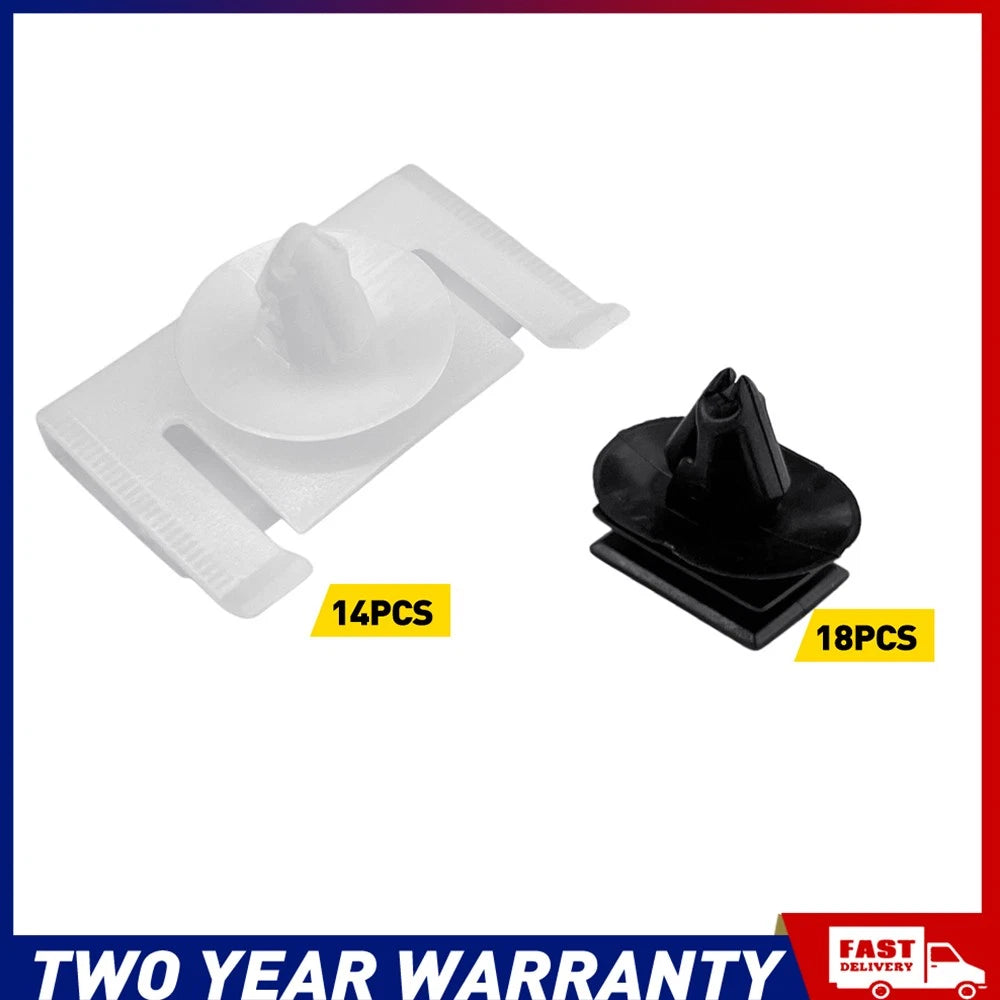 32pcs/kit Side Skirt Clips For Holden VE VF Commodore All 92138807 92138808