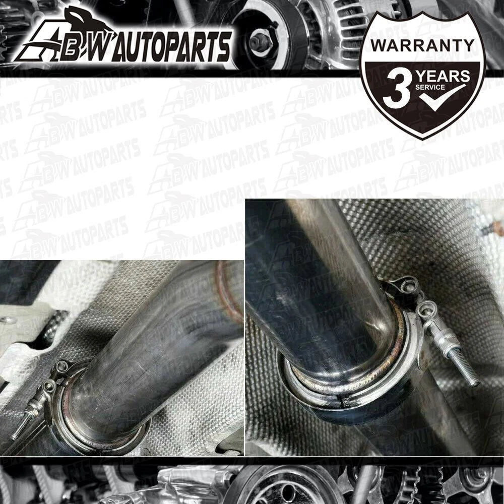 3" inch 76mm V-band Vband Clamp Turbo Downpipe Stainless Clamp Mild Steel Flange