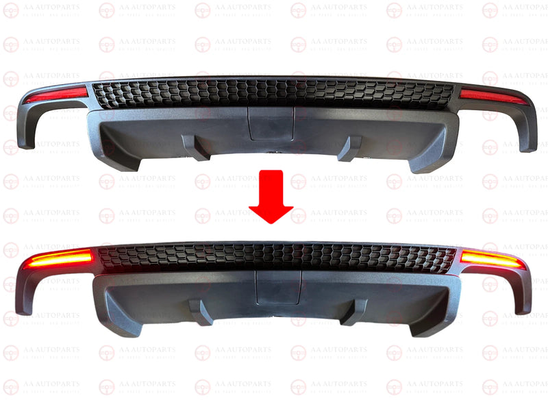 LED Rear Bumper Reflector Lights Pair for Holden Commodore VE VF