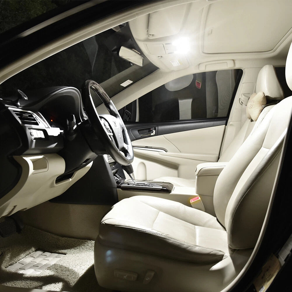 AUXITO 40x T10 14-LED White Car Interior Light Parker Bulb Wedge Globe 6500K 12V