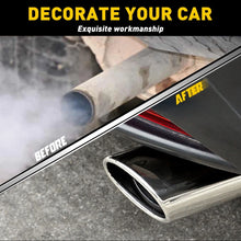 Load image into Gallery viewer, Car Exhaust Pipe Tip Rear Tail Throat Stainless Muffler Steel Round Accessories