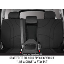Load image into Gallery viewer, Sperling Getaway Neoprene Rear Black - Black Stitch Seat Covers Suits MUX RJ ...