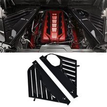 Load image into Gallery viewer, Black Engine Bay Panel Cover for Corvette C8 Stingray Coupe,C8.R Z51 2020-2024 S