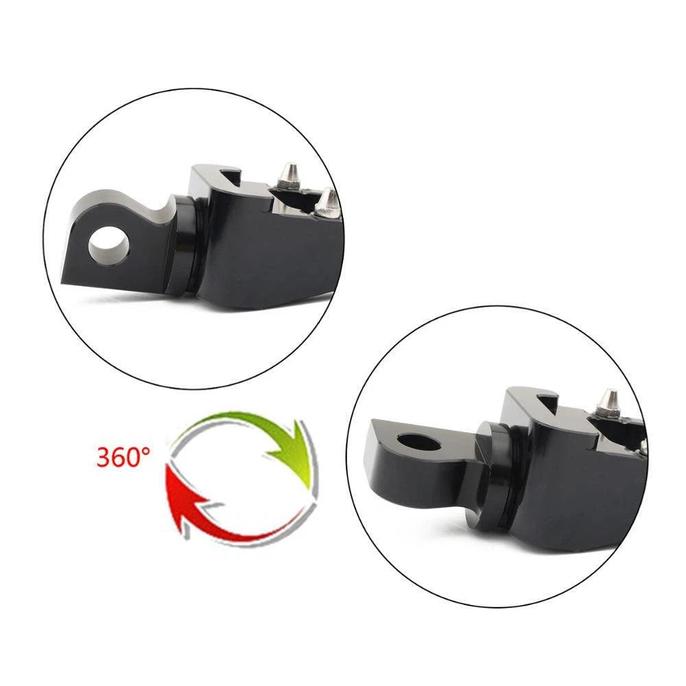 MX Style Rotating Footpegs Foot Pegs For Harley for Sportster Bobber Chopper ST