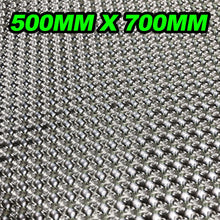 Load image into Gallery viewer, HEAT SHIELD Embossed Aluminium 700mm x 500mm Turbo Manifold Exhaust Race Car