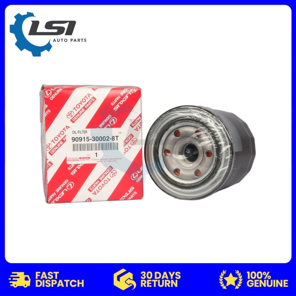 1 x Genuine Toyota Oil Filter for Landcruiser Hilux Prado Diesel 9091530002 8T