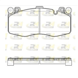 Front High Temp Brake Pads for BMW X5 X6 M F85 4.4 2015-2018 395m Disc Rotors