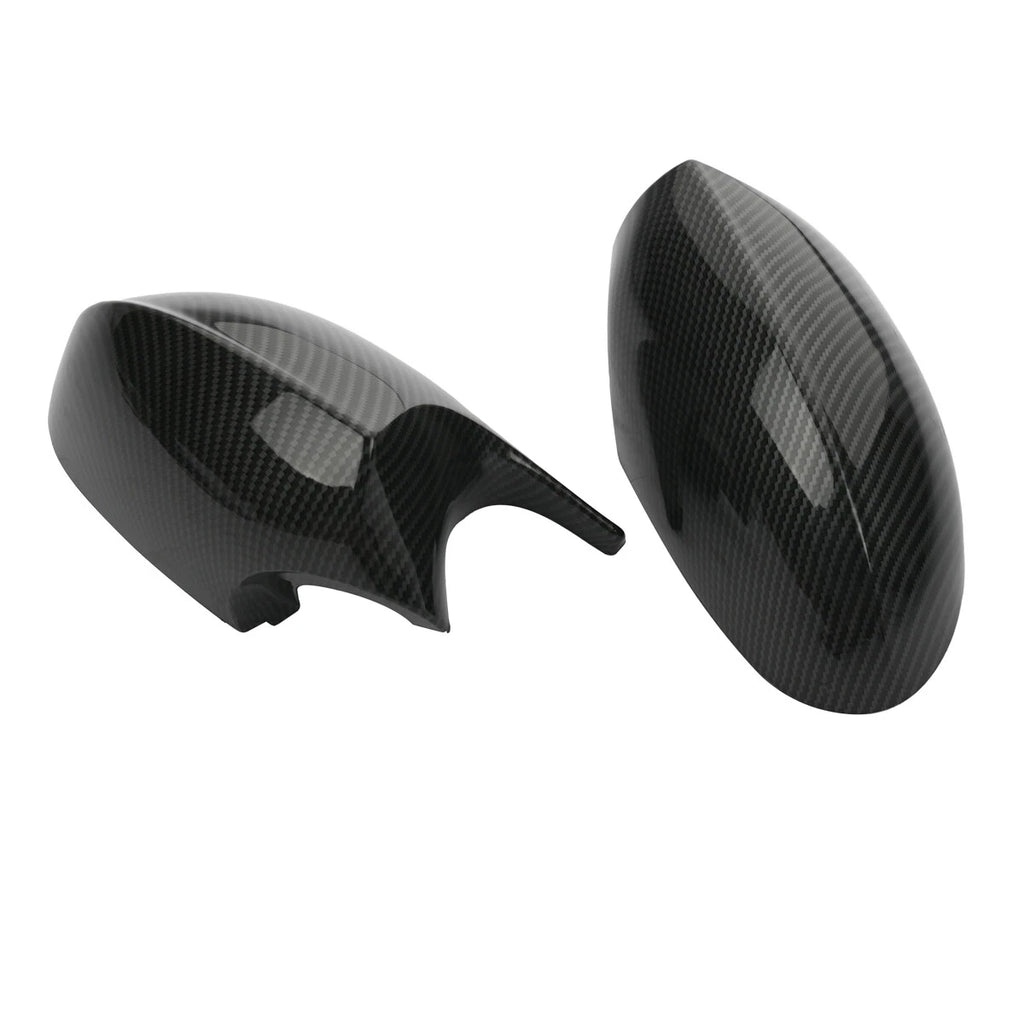 2x For BMW E90 E92 E93 PRE-LCI 05-07 Carbon Look Rear View Mirror Cover Cap ST
