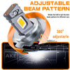 AKE V89 9006 LED headlights high quality 200w 20000lm, Plug and Play, Pack of 2